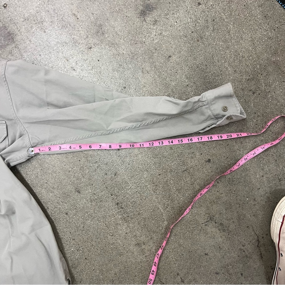 Filson Chino Twill Work Shirt in Light Blue (M) - Picture 6 of 6